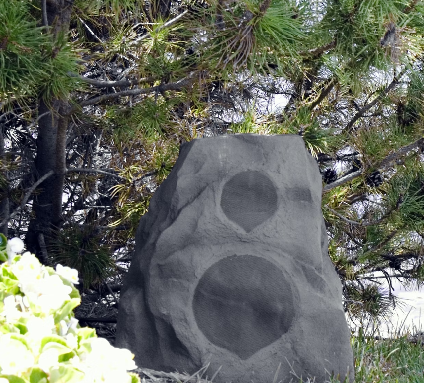 Altavoces para jardín tipo Roca de la marca Klipsch